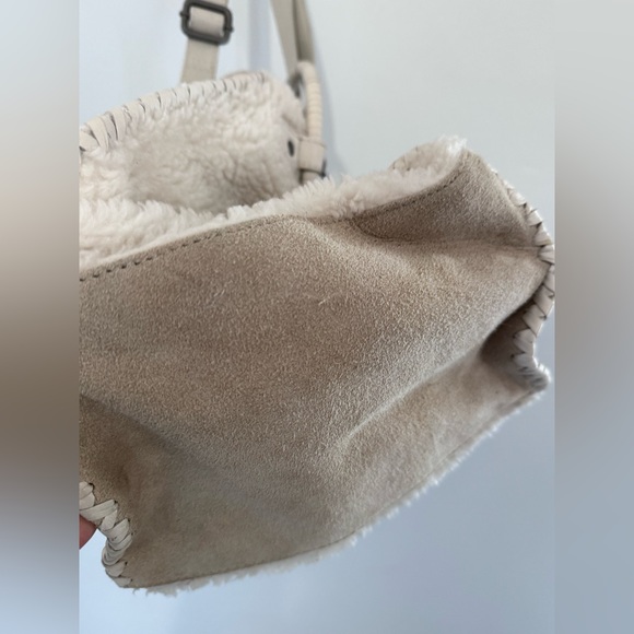 Free People Shearling and Sherpa O Ring Bag - Picture 6 of 8